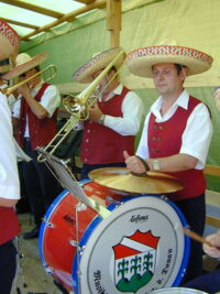 Musikfreunde am Bürgerfest 2001